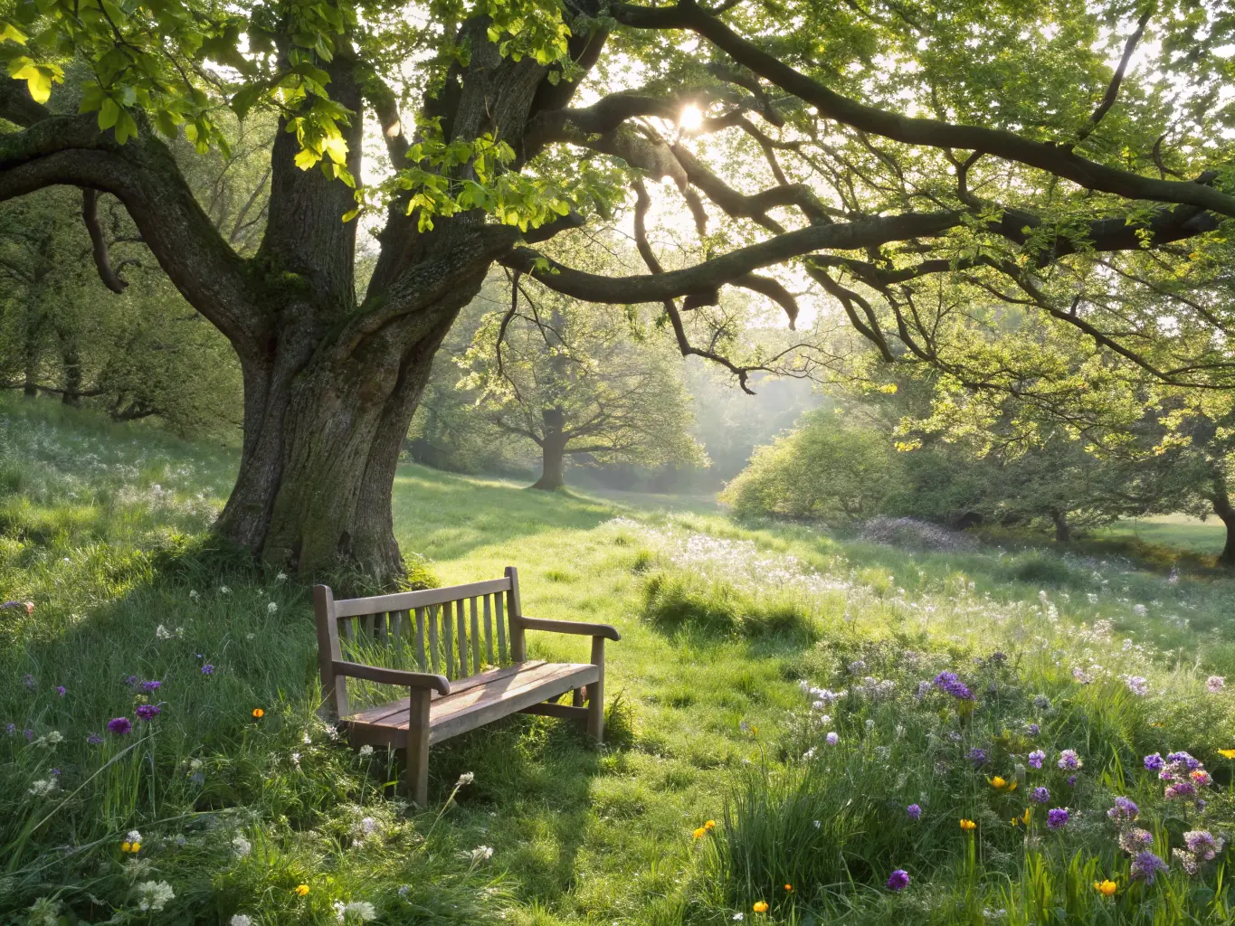 A person relaxing peacefully in a serene environment, symbolizing the peace of mind achieved through debt relief.